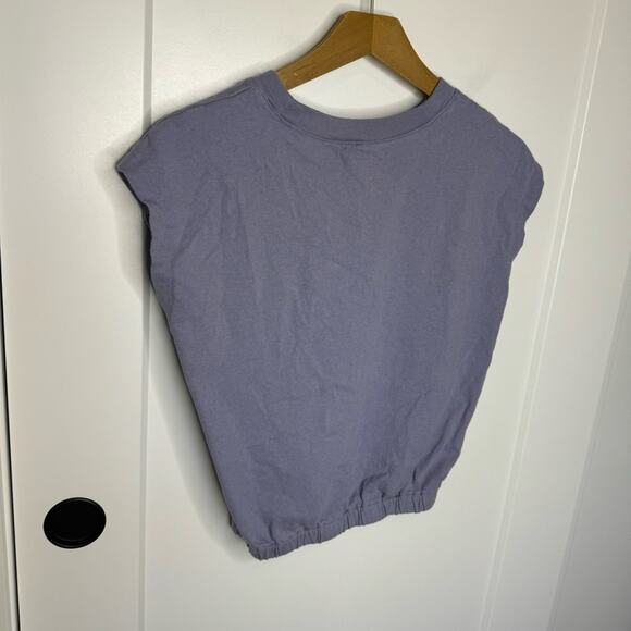 Madewell Banded Muscle Tee Short Sleeve Dusty Purple Size XS - Picture 8 of 8